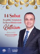 FATSA BELEDİYE BAŞKANLIĞININ SEVGİLİLER GÜNÜ MESAJI