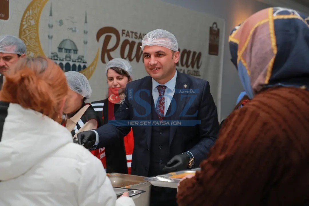 İLK İFTAR SOFRASI KURULDU