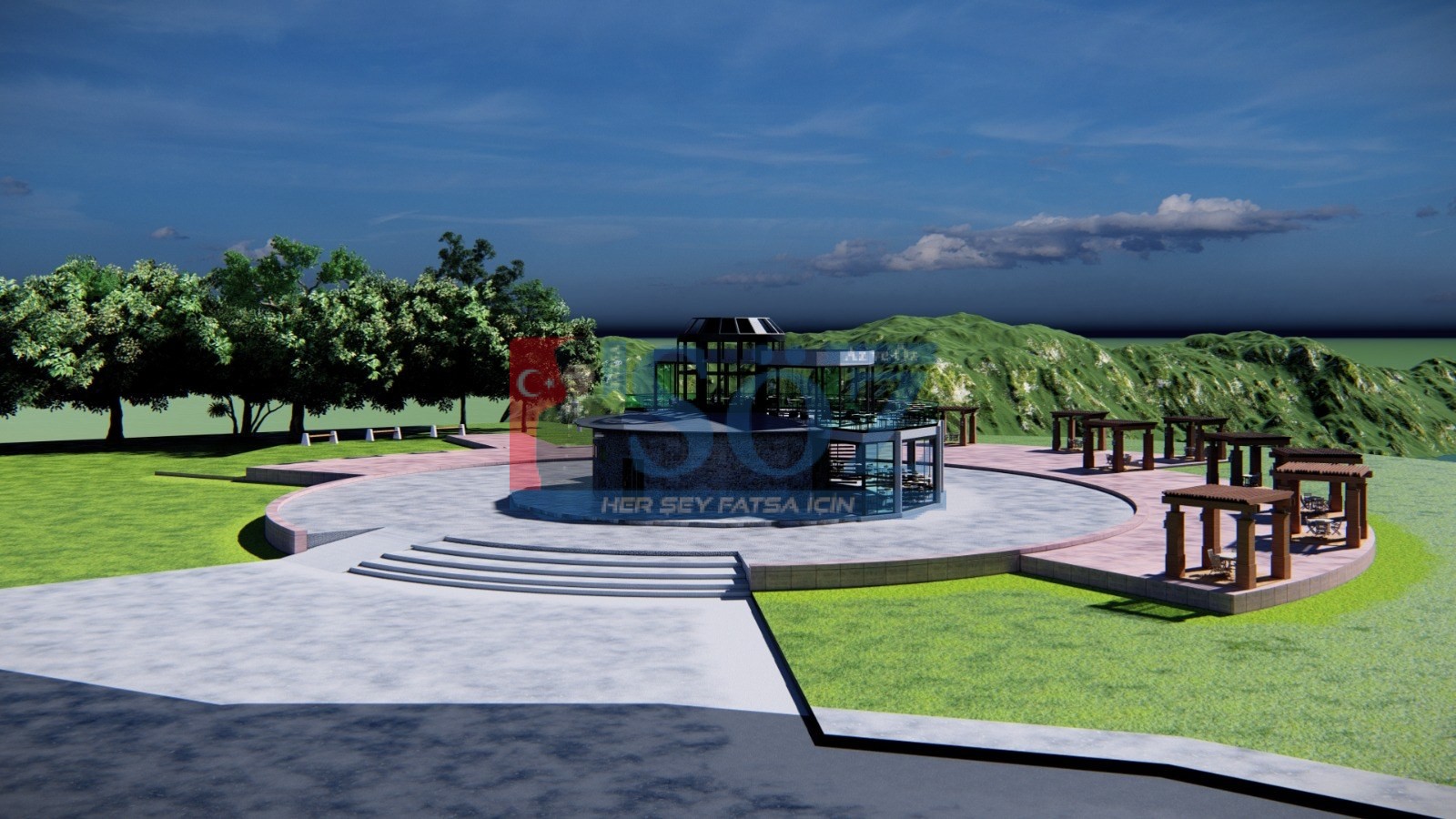 FATSA TERZİOĞLU TEPESİNE MİLLET ORMANI PROJESİ