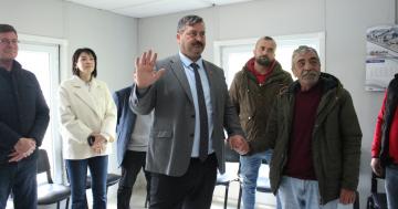 CHP FATSA BELEDİYE BAŞKAN ADAYI AHMET KARAOĞLAN’DAN KURUM VE FABRİKA ZİYARETİ