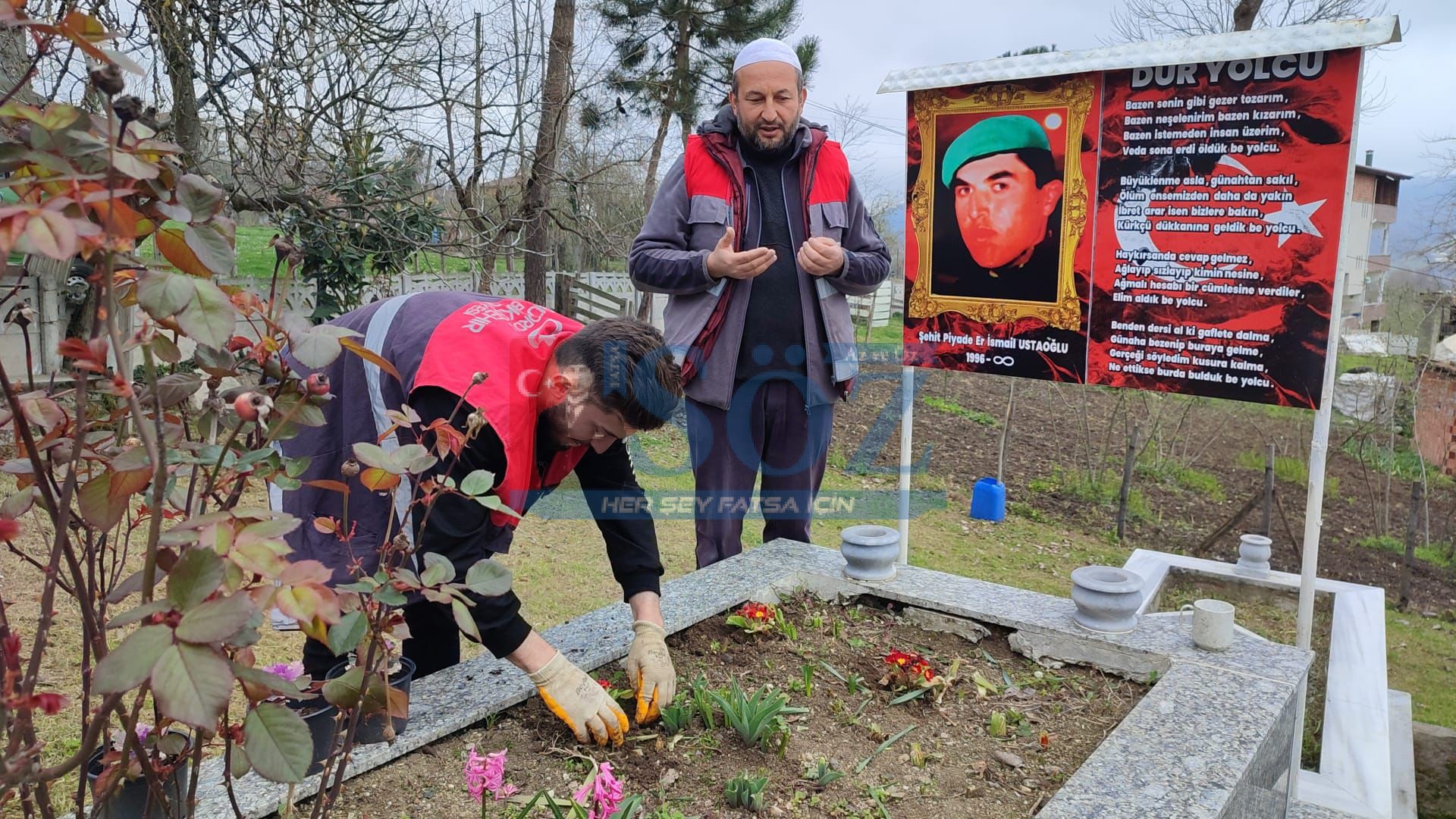 BÜYÜKŞEHİR, ŞEHİTLERİMİZİ UNUTMADI