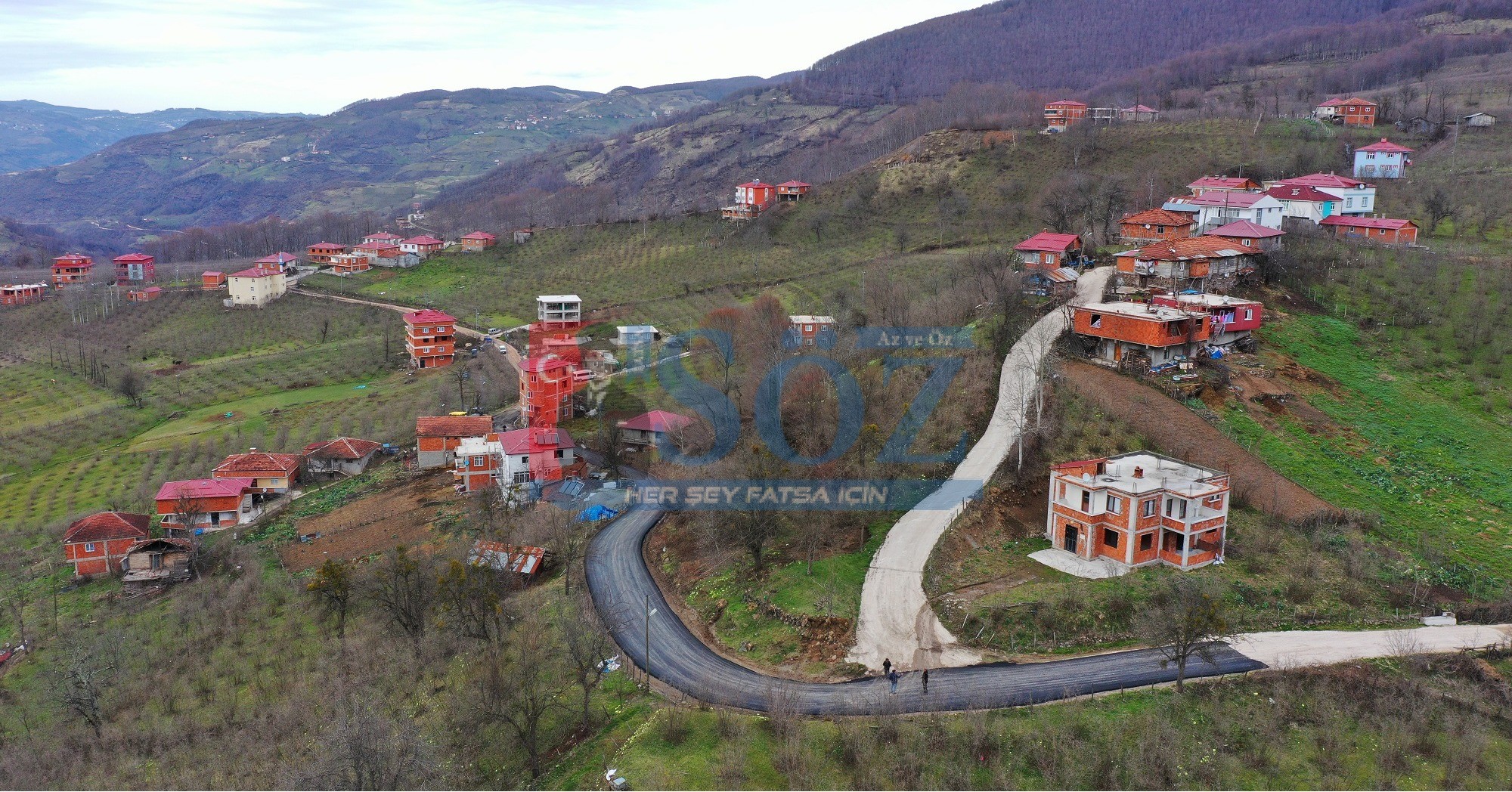 AYBASTI UZUNDERE- ZAFERİMİLLİ BAĞLANTI YOLU SICAK ASFALTA KAVUŞUYOR ORDU’YU TOKAT’A BAĞLAYACAK EN KISA YOLLARDAN BİRİSİ