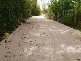 KARŞIYAKA MAHALLESİNDE BETON YOL DÖNEMİ