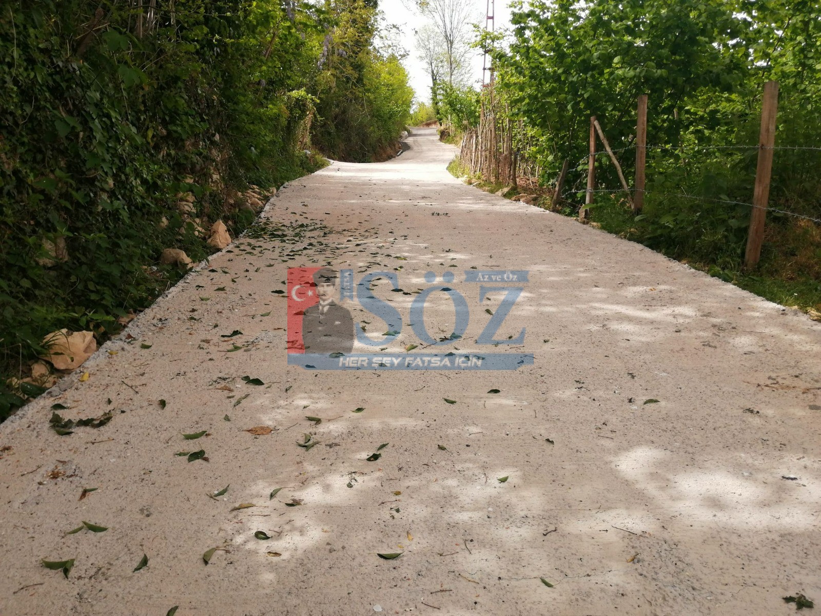 KARŞIYAKA MAHALLESİNDE BETON YOL DÖNEMİ