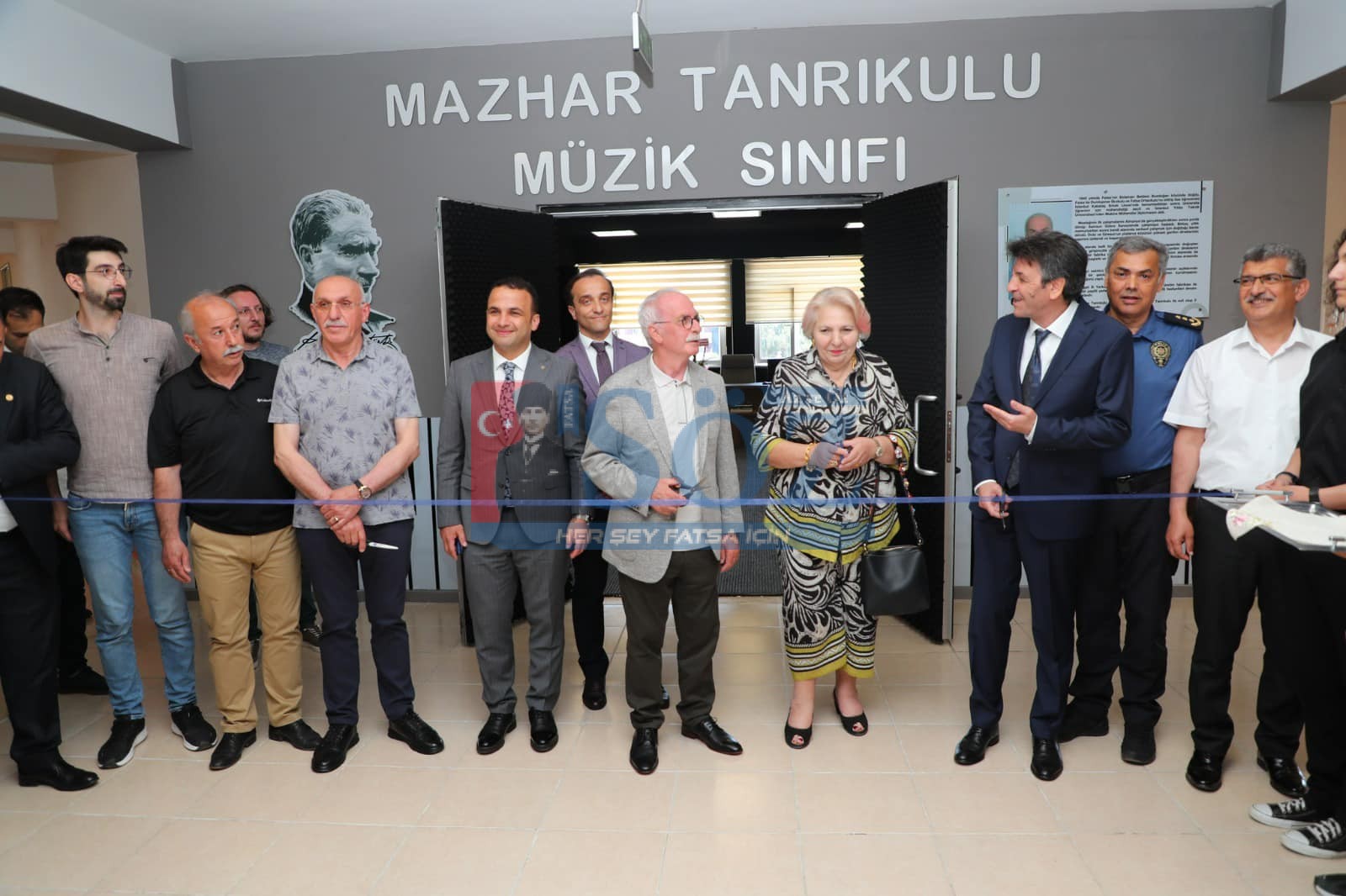 FATSA’DA “MAZHAR TANRIKULU MÜZİK SINIFI“ VE “TÜBİTAK 4006 BİLİM FUARI”NIN AÇILIŞI GERÇEKLEŞTİ