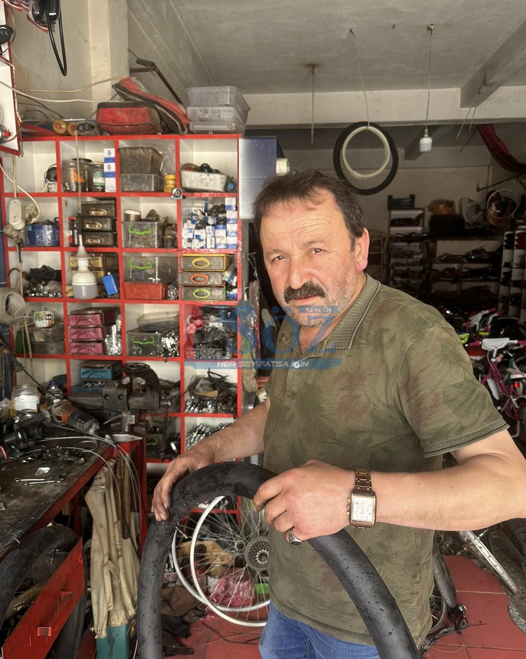 BİSİKLETÇİ ERCAN…