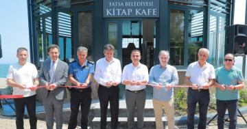 KARADENİZ SAHİL YOLU’NUN DENİZE SIFIR İLK KİTAP KAFESİ FATSA’DA AÇILDI