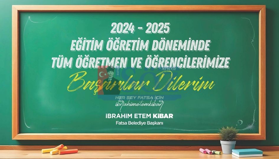 BAŞKAN KİBAR’DAN YENİ EĞİTİM ÖĞRETİM YILI MESAJI