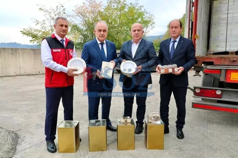 ORDU’DAN İNGİLTERE’YE 8 TON BAL İHRACATI GERÇEKLEŞTİRİLDİ