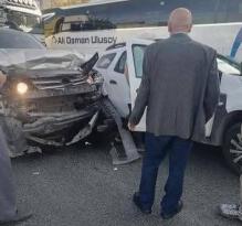 BOLAMAN’DA ZİNCİRLEME TRAFİK KAZASI