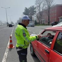 ORDU’DA TRAFİK DENETİMLERİNDE 1 HAFTADA 16 BİN ARAÇ KONTROL EDİLDİ