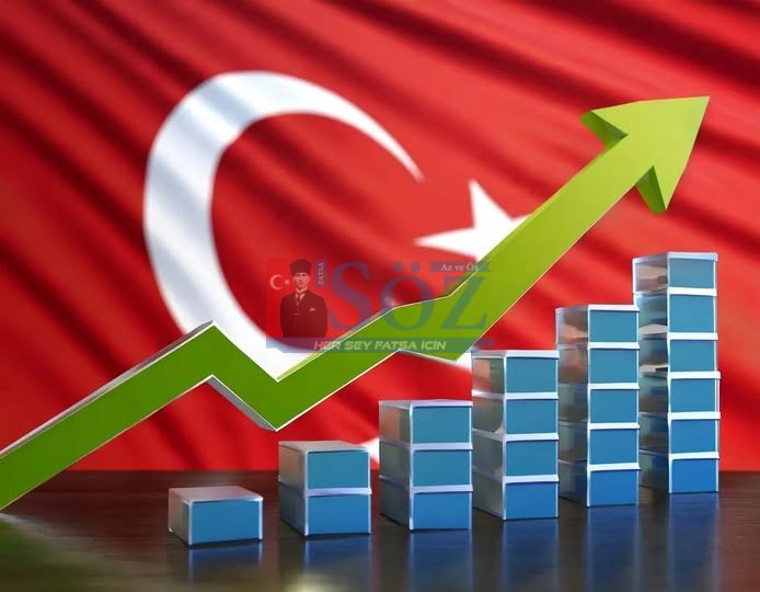 TÜRKİYE EKONOMİSİ ÜÇÜNCÜ ÇEYREKTE %3,7 BÜYÜDÜ