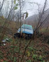 KORGAN’DA FECİ KAZA ! OTOMOBİL BAHÇEYE UÇTU: 2 YARALI