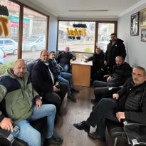 FATSA’DA TAKSİCİ ESNAFIYLA SAHA BULUŞMASI