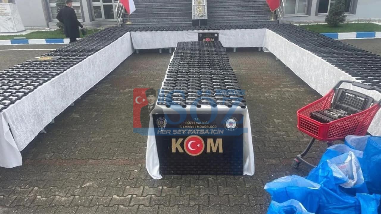 YOLCU OTOBÜSÜNDEN CEPHANELİK ÇIKTI!