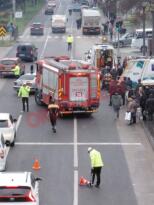 FATSA’DA KAVŞAK KAZASI: 1 YARALI