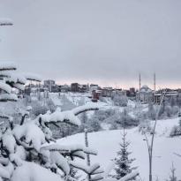 GÜRGENTEPE’DE KAR GÜZELLİĞİ