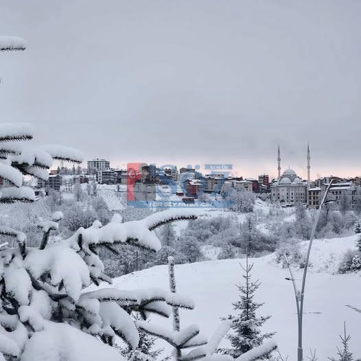 GÜRGENTEPE’DE KAR GÜZELLİĞİ