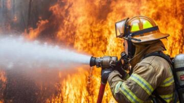 KÖMÜRLÜK MAHALLESİ’NDE EV YANGINI
