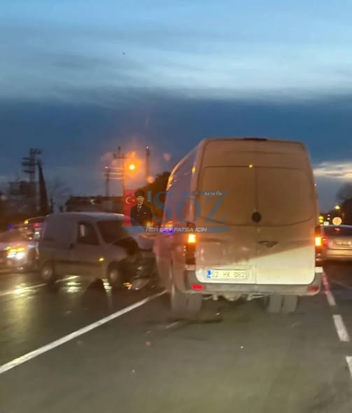 ORDU’DA SABAH SAATLERİNDE TRAFİK KAZASI