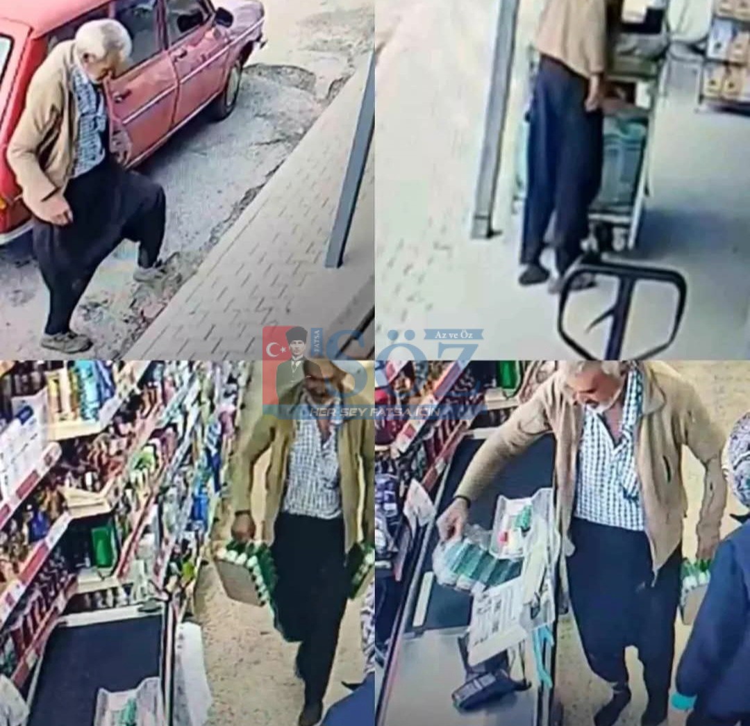 MERSİN’DE İÇLERİ ISITAN GÖRÜNTÜ: ÇAMURLU AYAKKABISINI ÇIKARDI,ÇORAPLA MARKETTE ALIŞVERİŞ YAPTI