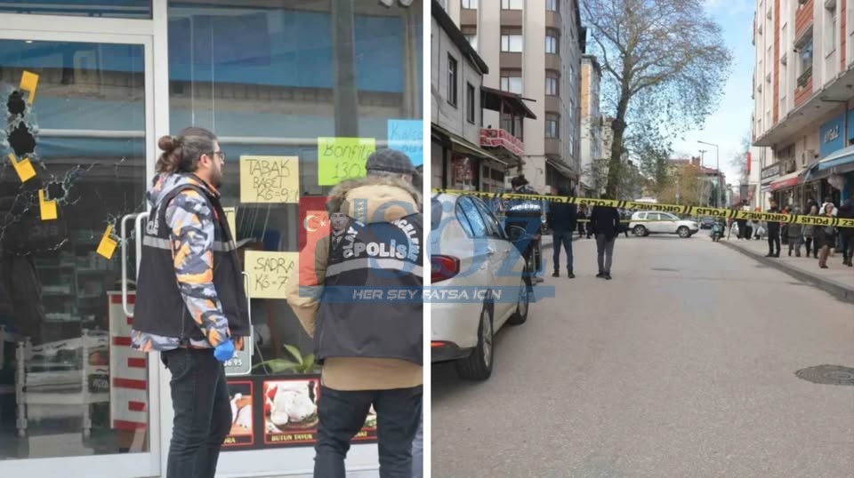 ÜNYE İLÇEMİZDE İŞ YERİNE SİLAHLI SALDIRI