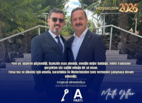 COŞKUN SİPAHİOĞLU YENİ YIL MESAJI