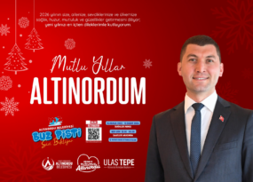 ALTINORDU BELEDİYE BAŞKANI ULAŞ TEPE’DEN YENİ YIL MESAJI
