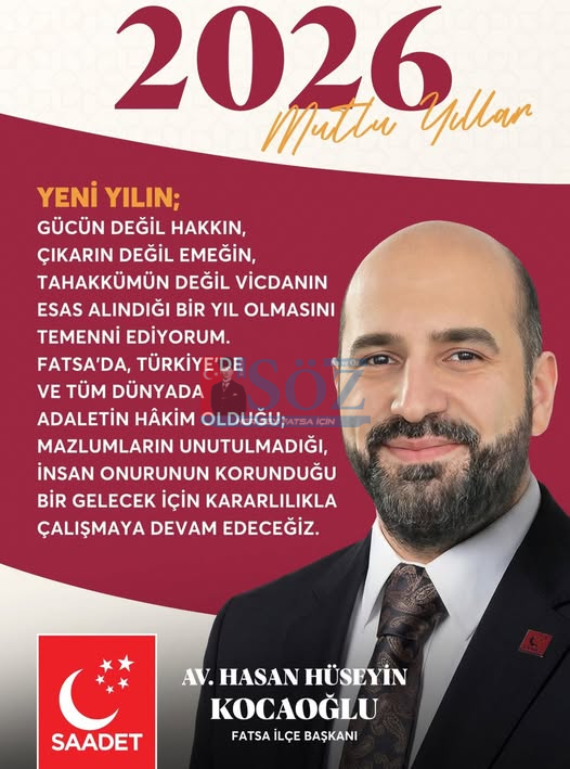 SAADET PARTİSİ’NDEN YENİ YIL MESAJI