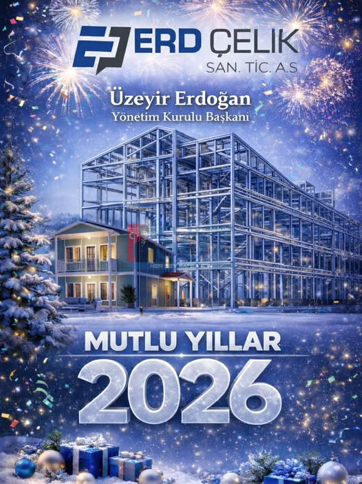 ERD ÇELİK’TEN YENİ YIL MESAJI