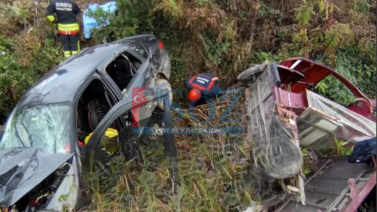 Fatsa’da Akülü Araçla Otomobil Çarpıştı: 2 Ölü