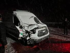 CENAZE ARACI DEVRİLDİ: FACİANIN EŞİĞİNDEN DÖNÜLDÜ