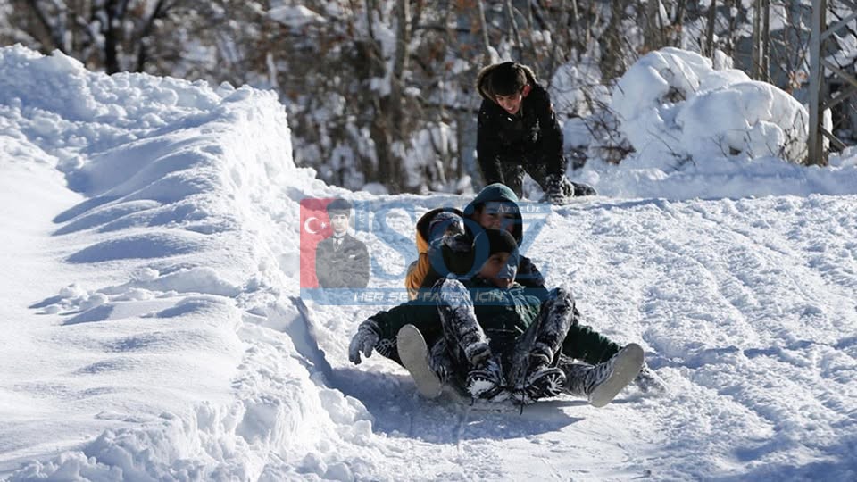 EĞİTİME KAR ENGELİ…