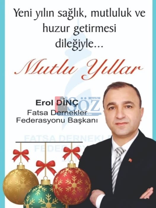 EROL DİNÇ’TEN YENİ YIL MESAJI