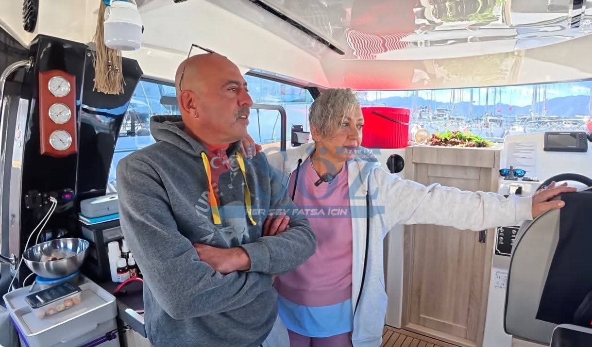 ORDULU ÇİFTİN CESUR KARARI :EV YERİNE TEKNEYLE YENİ BİR HAYAT