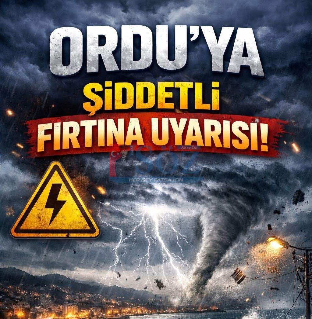 ORDU VALİLİĞİ’NDEN SON DAKİKA UYARISI: