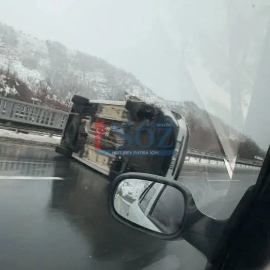 BUZLANMA KAZAYA NEDEN OLDU :2 YARALI