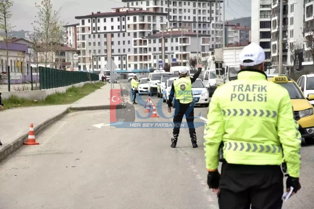 ORDU’DA 12 BİN ARAÇ DENETLENDİ