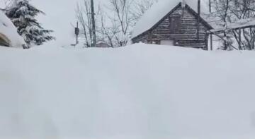 ÇAMBAŞI YAYLASI BEYAZA BÜRÜNDÜ