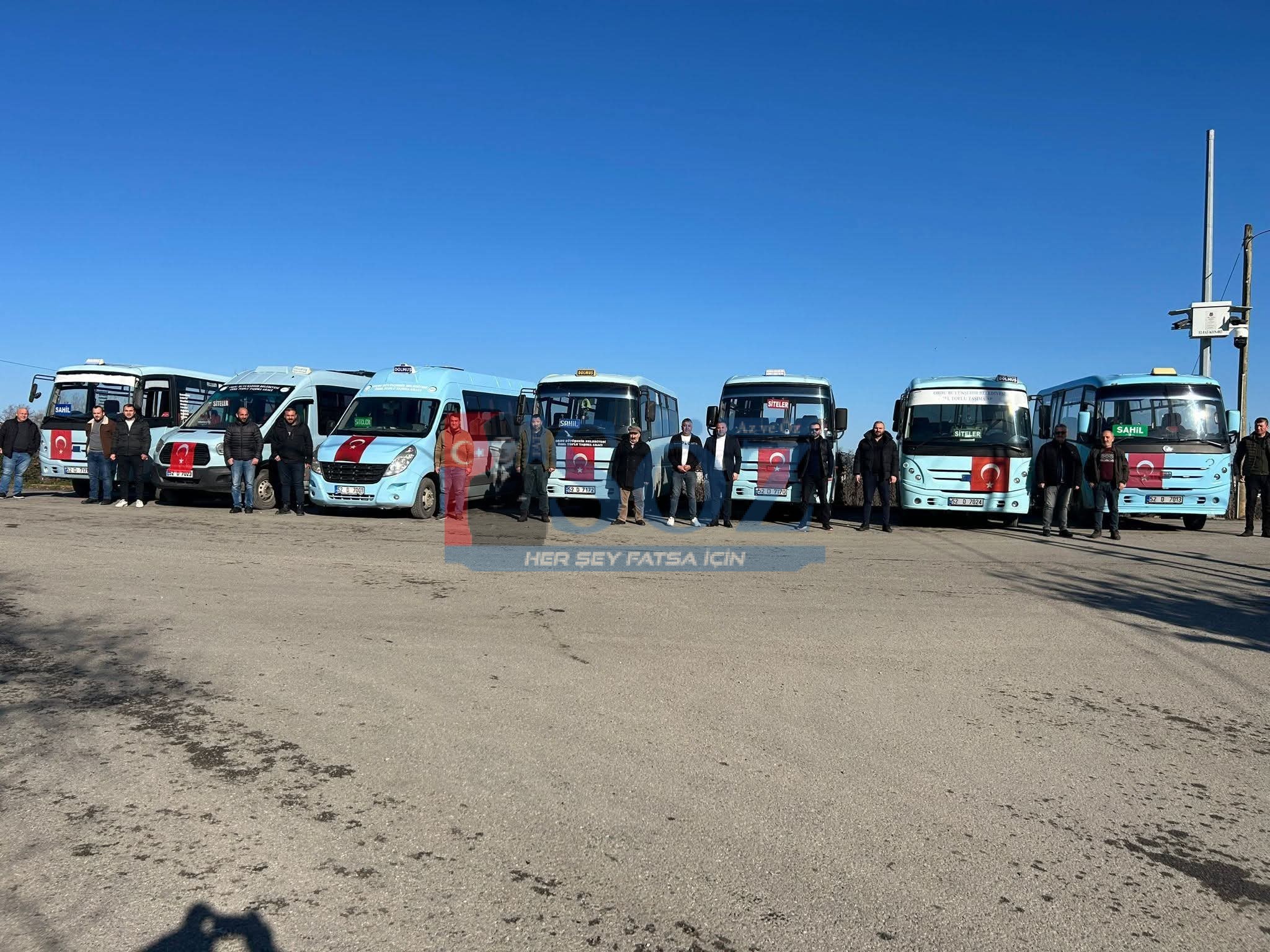 FATSA’DAN BAYRAĞA UZANAN ELLERE SERT MESAJ