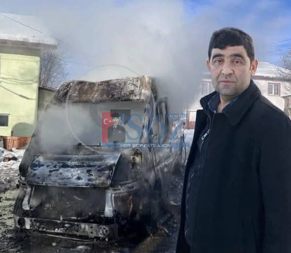 ISINMAK İSTERKEN CANINDAN OLDU: MİNİBÜS YANDI,1 KİŞİ HAYATINI KAYBETTİ