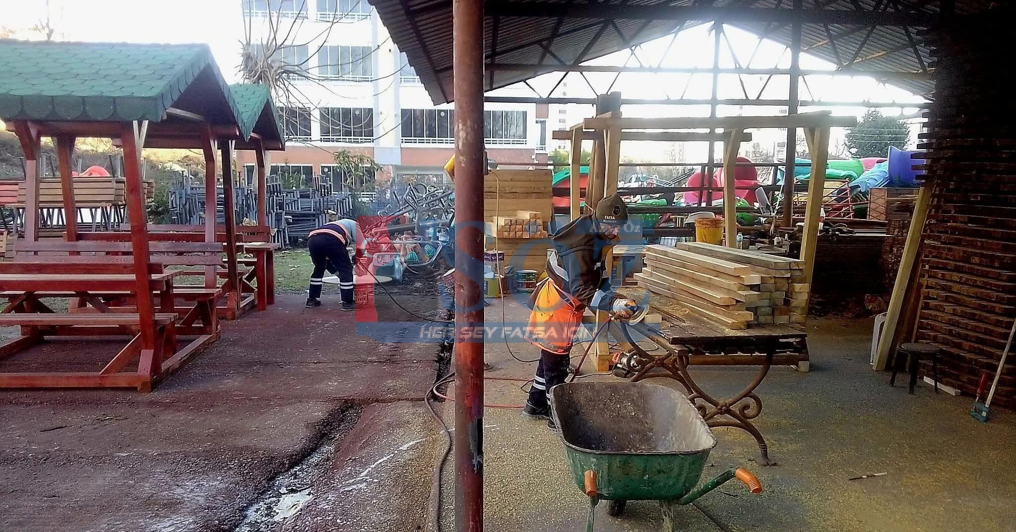 PARK VE BAHÇELER MÜDÜRLÜĞÜ MAHALLELERDE ESTETİK VE GÜVENLİ ALANLAR OLUŞTURUYOR