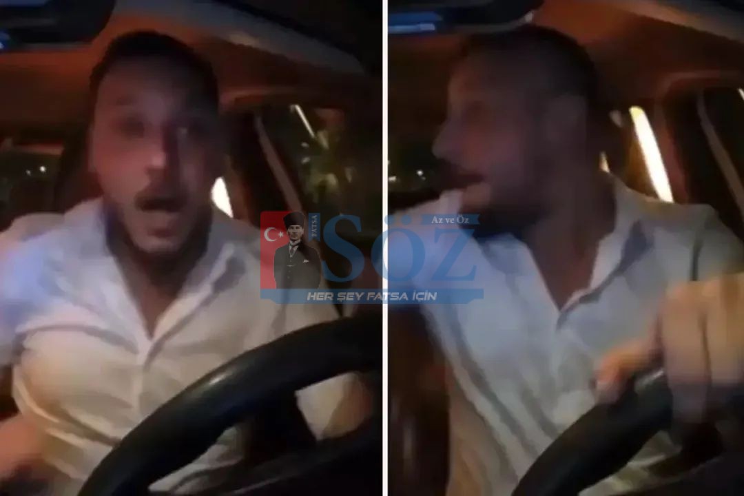 TAKSİCİDE TACİZ GERGİNLİĞİ KAMERAYA YANSIDI