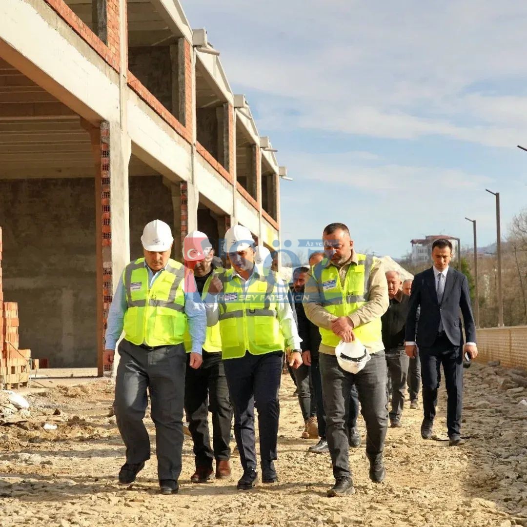 FATSA LOJİSTİK ÜS OLMA YOLUNDA: GIDA TOPTANCILARI SİTESİ PROJESİ HIZLA İLERLİYOR