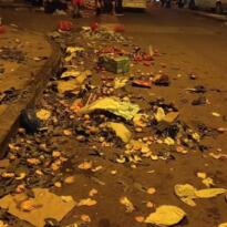 PERŞEMBE PAZARI SONRASI ÇEVRE KİRLİLİĞİ TEPKİ ÇEKİYOR