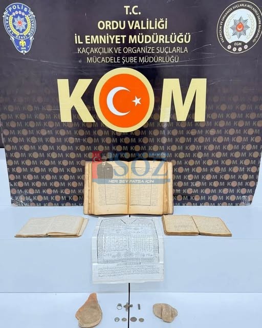 KORGAN’DA TARİHİ ESER KAÇAKÇILIĞINA DARBE