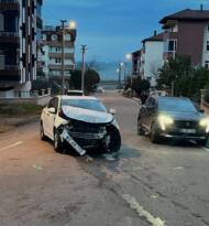 DOLUNAY MAHALLESİ’NDE KAZA :1YARALI