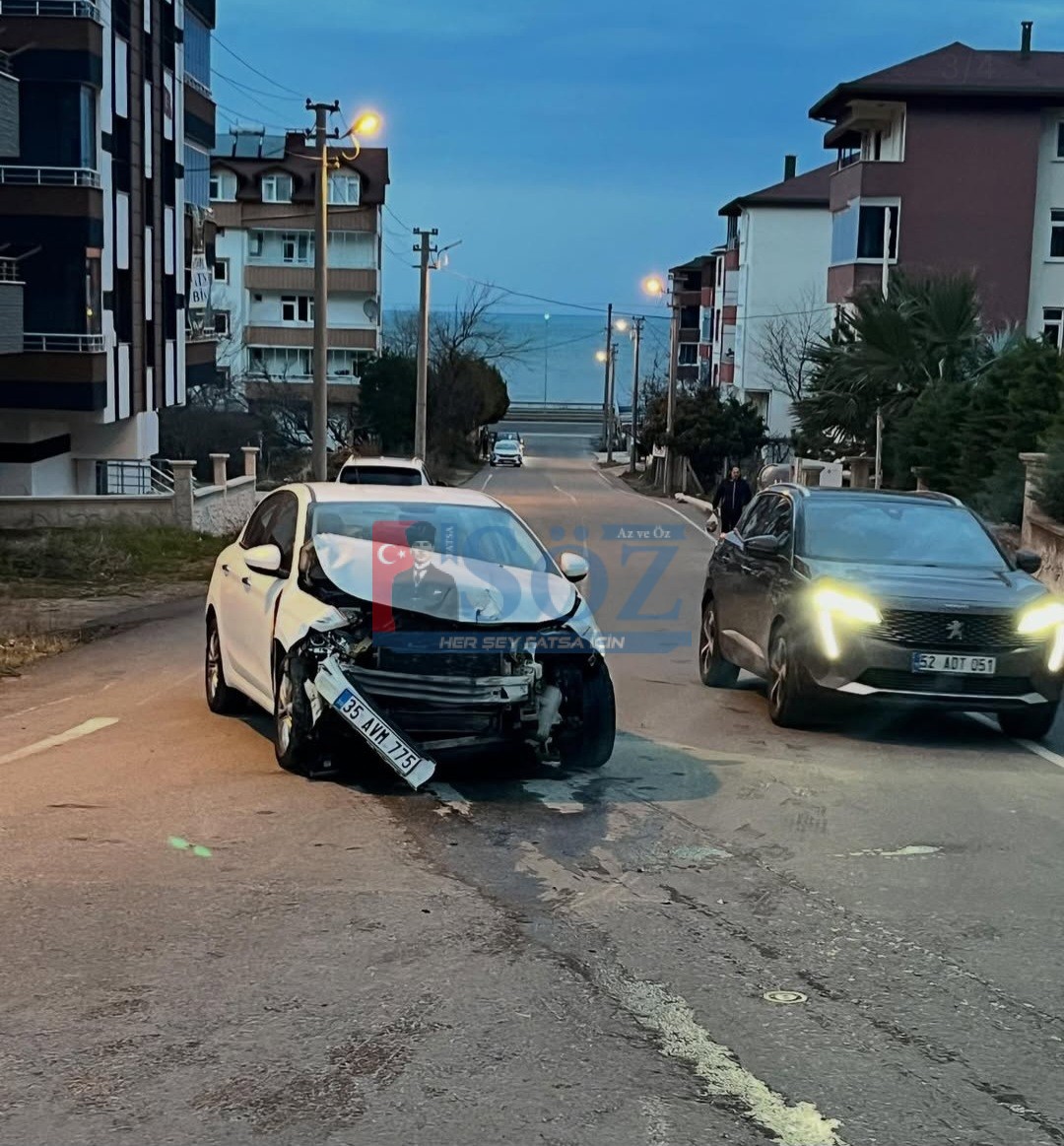 DOLUNAY MAHALLESİ’NDE KAZA :1YARALI