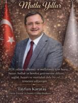 TAYFUN KARATAŞ’TAN FATSALILARA YENİ YIL KUTLAMASI