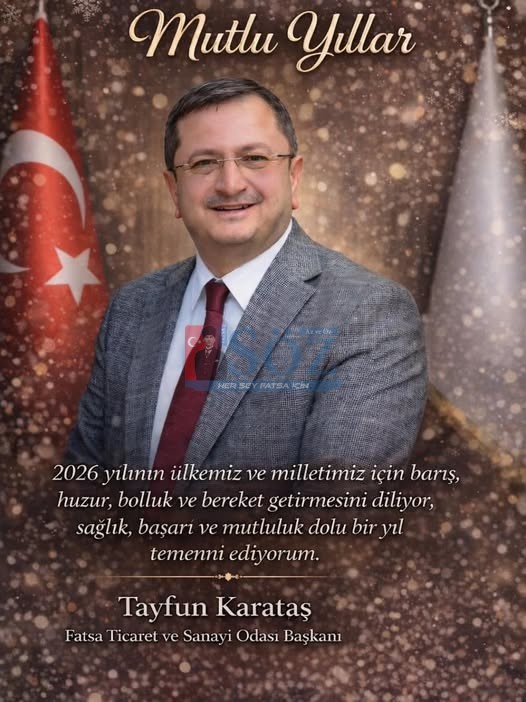 TAYFUN KARATAŞ’TAN FATSALILARA YENİ YIL KUTLAMASI